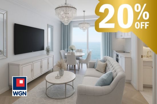 Mieszkanie na  sprzedaż Gdańsk - 20% rabatu na start - 2 pokoje w Centrum